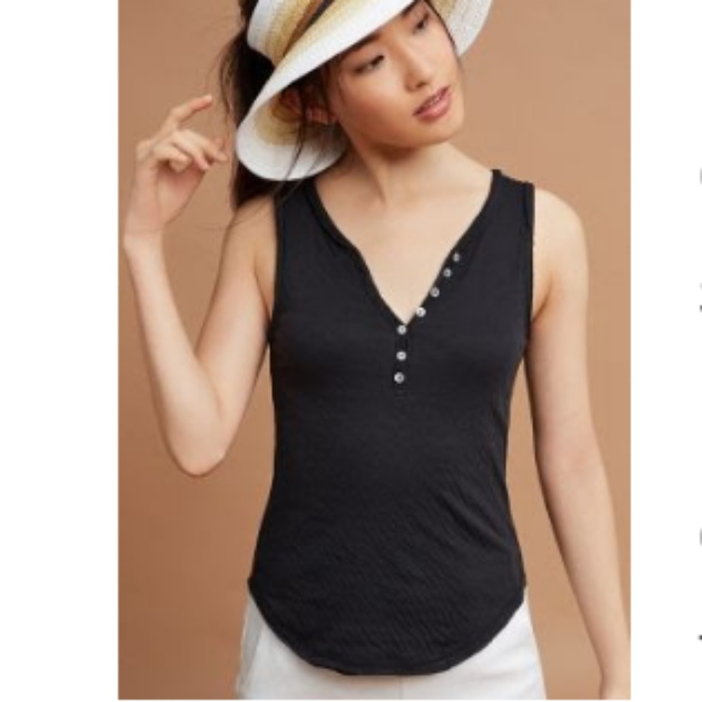 Anthropologie Henley Tank